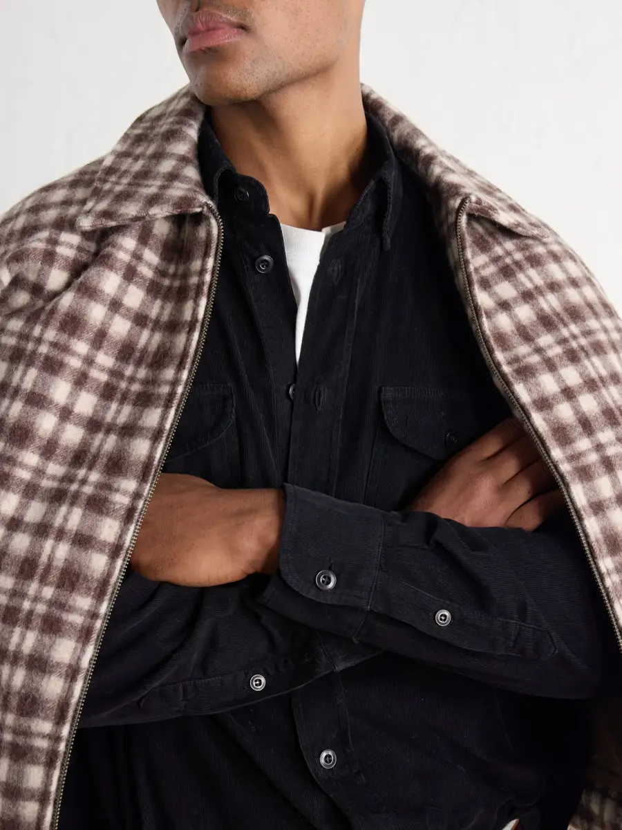 3sixteen Studio Cotton-Corduroy Shirt - Men | Thumbnail 5 3sixteen Studio Cotton-Corduroy Shirt - Men | Thumbnail 5