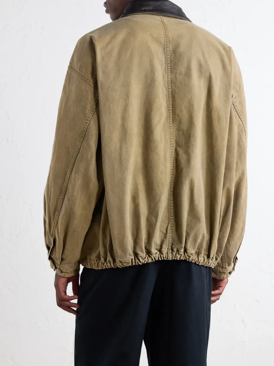 ssstein Leather-Trimmed Cotton-Corduroy Jacket - Men | Thumbnail 4 ssstein Leather-Trimmed Cotton-Corduroy Jacket - Men | Thumbnail 4