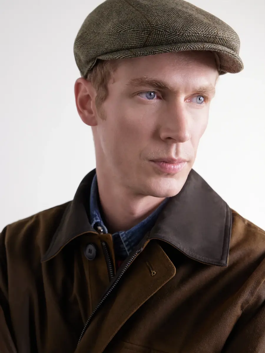 Purdey Litton Herringbone Wool-Blend Hat - Men | Thumbnail 2