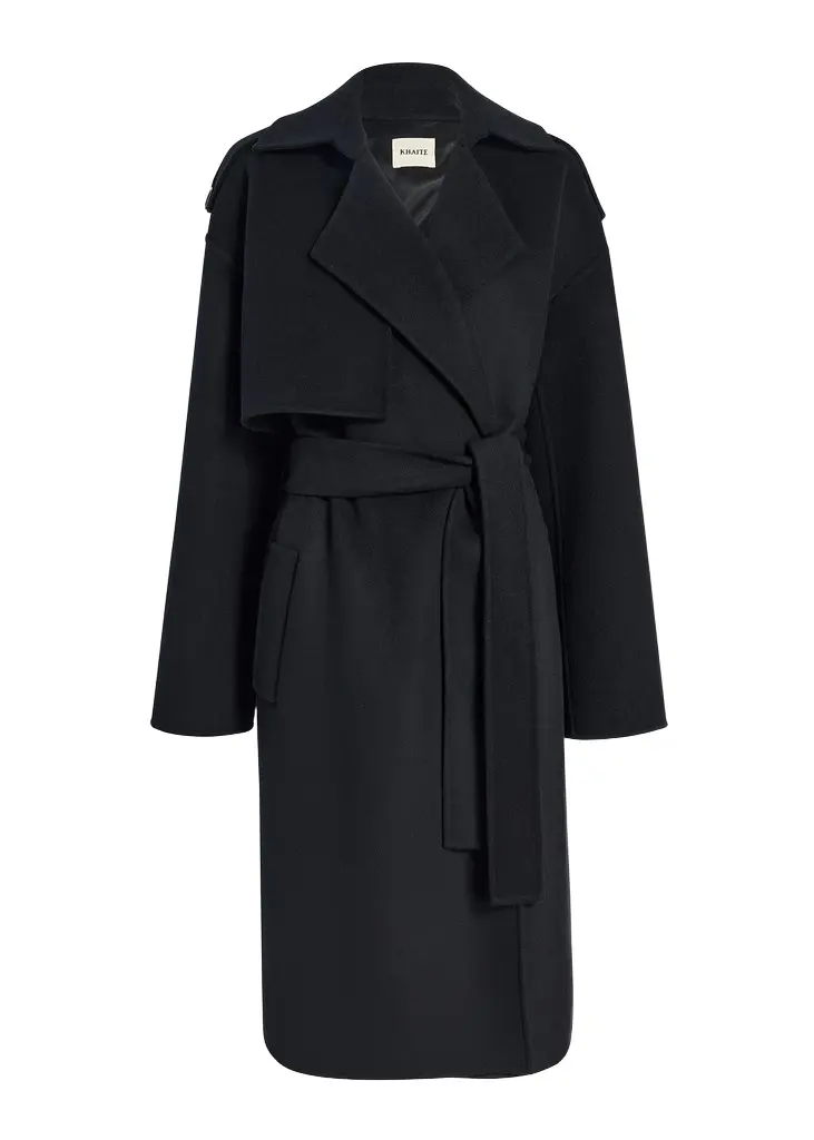 Manston Coat In Black Manston Coat In Black