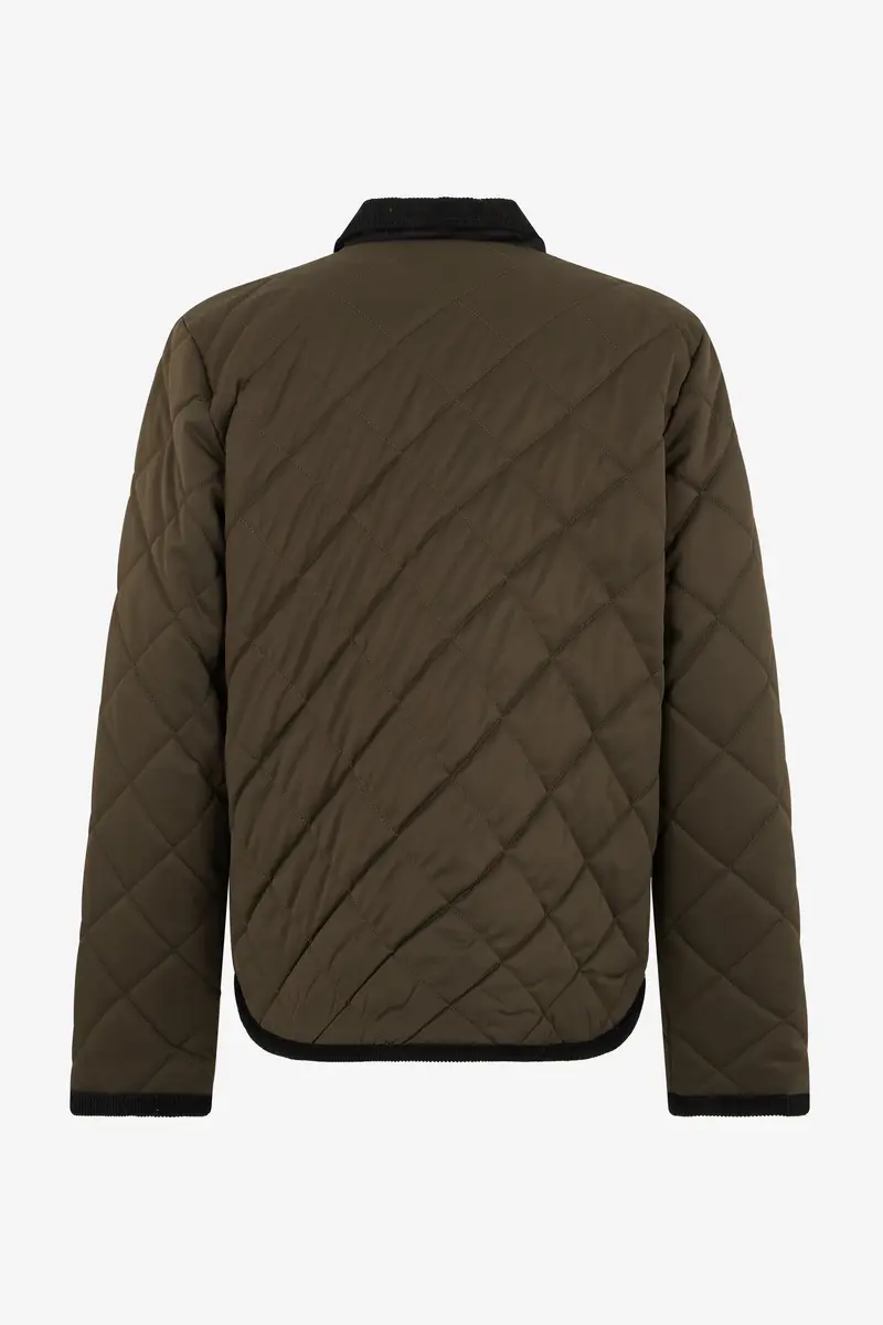Roberto Cavalli Dark Green Jacket Husky Quilted | Thumbnail 3 Roberto Cavalli Dark Green Jacket Husky Quilted | Thumbnail 3