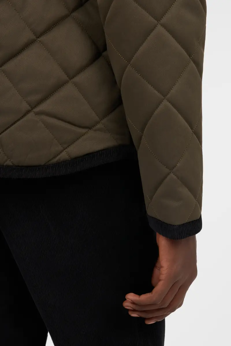 Roberto Cavalli Dark Green Jacket Husky Quilted | Thumbnail 6 Roberto Cavalli Dark Green Jacket Husky Quilted | Thumbnail 6