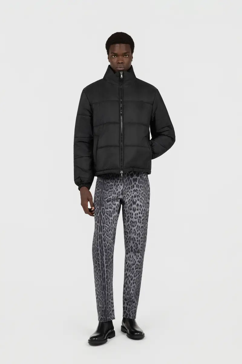Roberto Cavalli Black Jacket Puffer Jacket High-Neck | Thumbnail 2 Roberto Cavalli Black Jacket Puffer Jacket High-Neck | Thumbnail 2