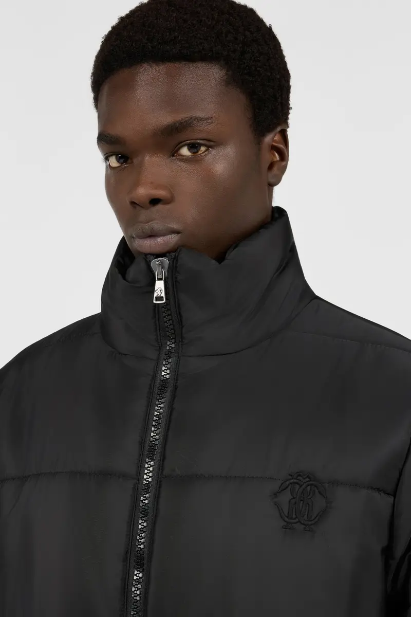 Roberto Cavalli Black Jacket Puffer Jacket High-Neck | Thumbnail 5 Roberto Cavalli Black Jacket Puffer Jacket High-Neck | Thumbnail 5