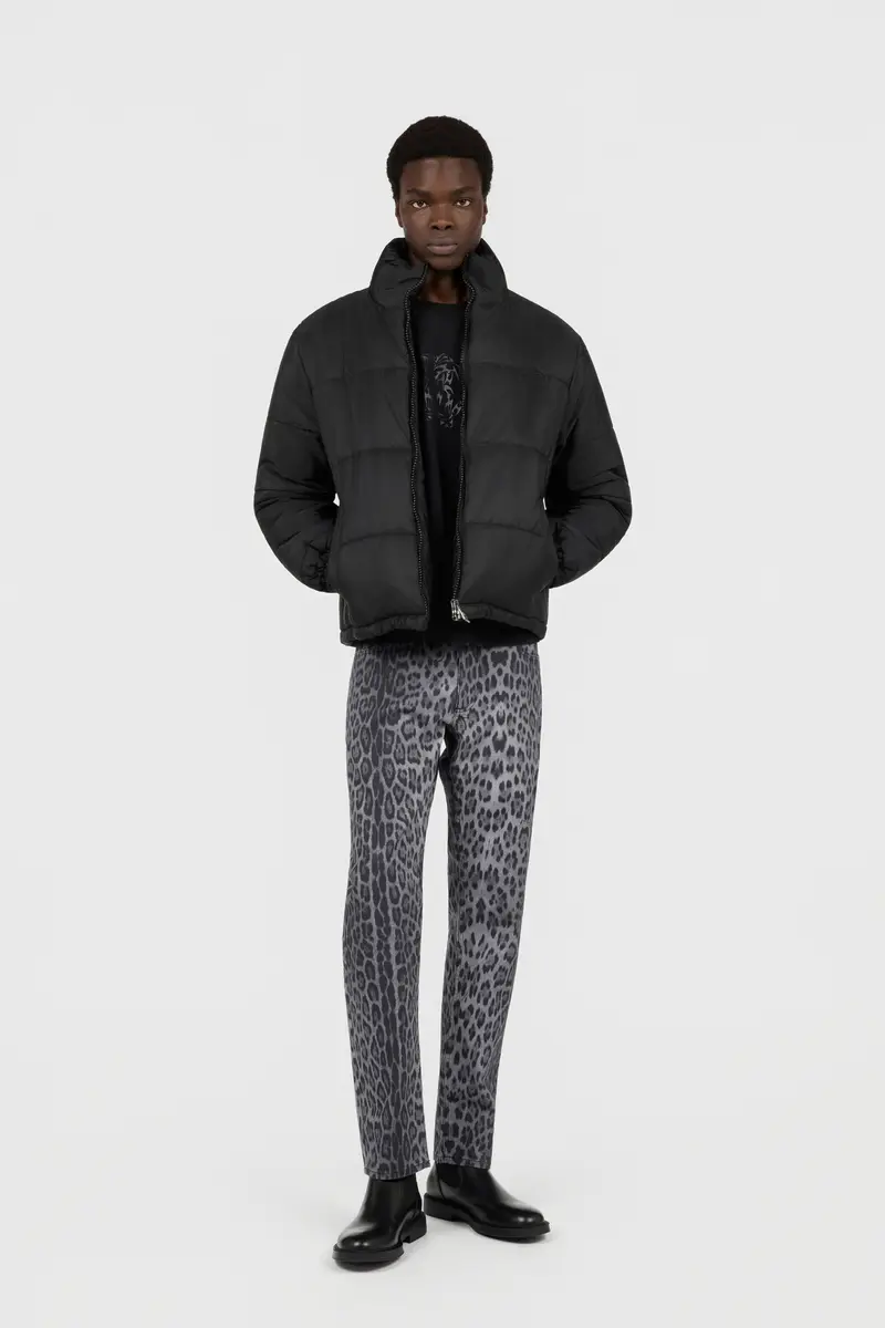 Roberto Cavalli Black Jacket Puffer Jacket High-Neck | Thumbnail 7 Roberto Cavalli Black Jacket Puffer Jacket High-Neck | Thumbnail 7