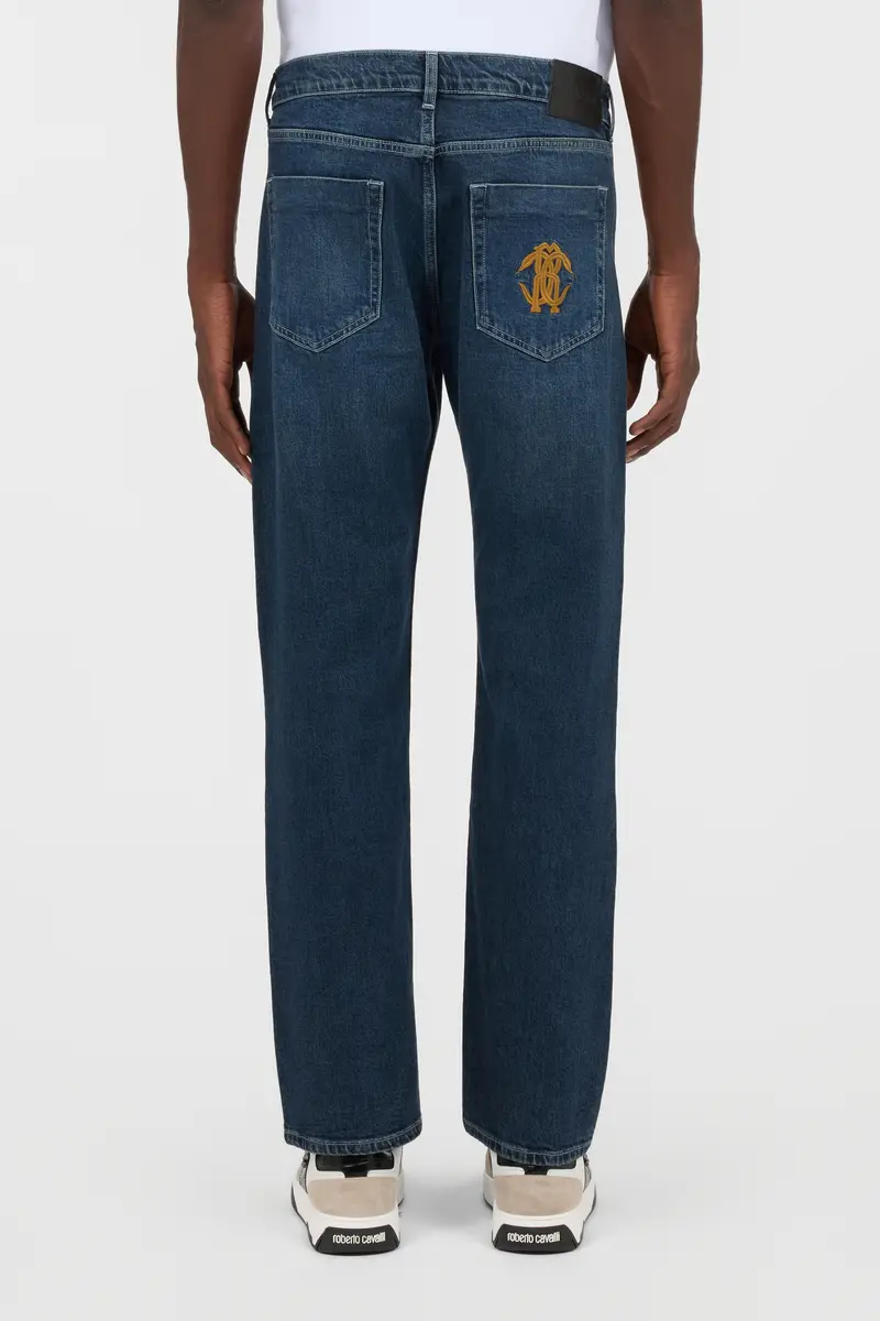 Roberto Cavalli Denim Trousers Trousers Blue Five-Pocket | Thumbnail 4