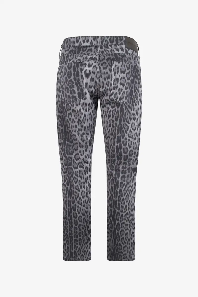 Roberto Cavalli Jaguar Print Denim Skinny Trousers | Thumbnail 3 Roberto Cavalli Jaguar Print Denim Skinny Trousers | Thumbnail 3