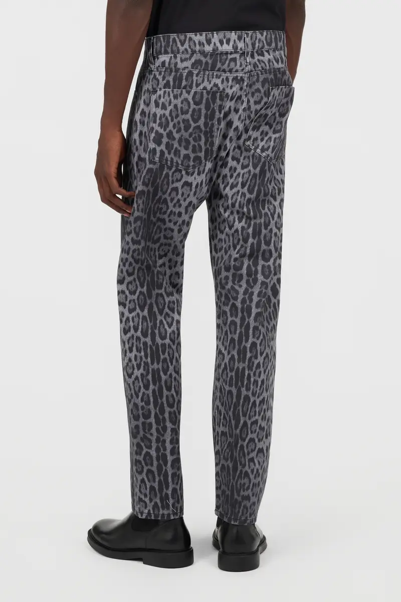 Roberto Cavalli Jaguar Print Denim Skinny Trousers | Thumbnail 4 Roberto Cavalli Jaguar Print Denim Skinny Trousers | Thumbnail 4