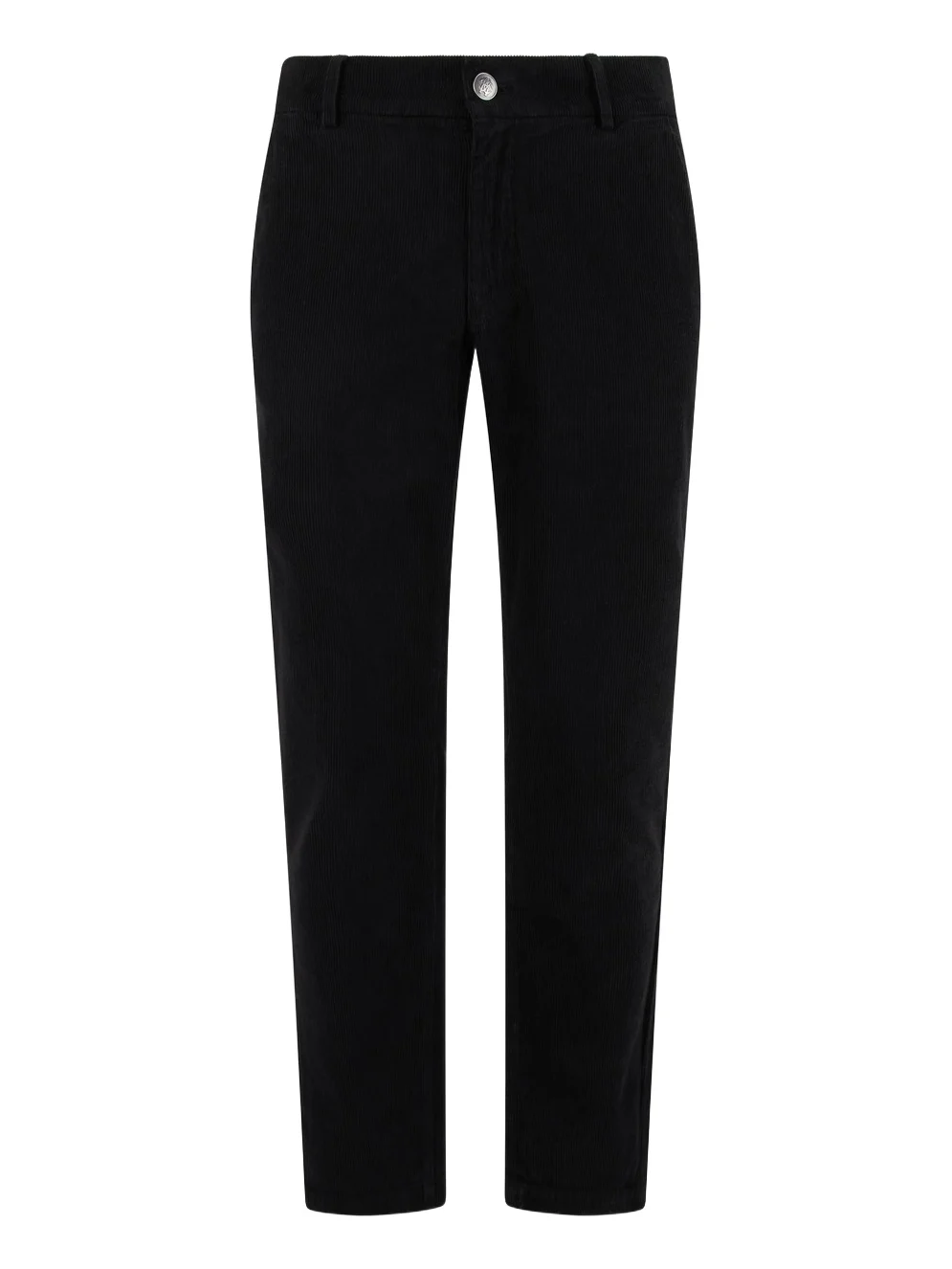 Corduroy Trousers Black Straight-Leg Corduroy Trousers Black Straight-Leg