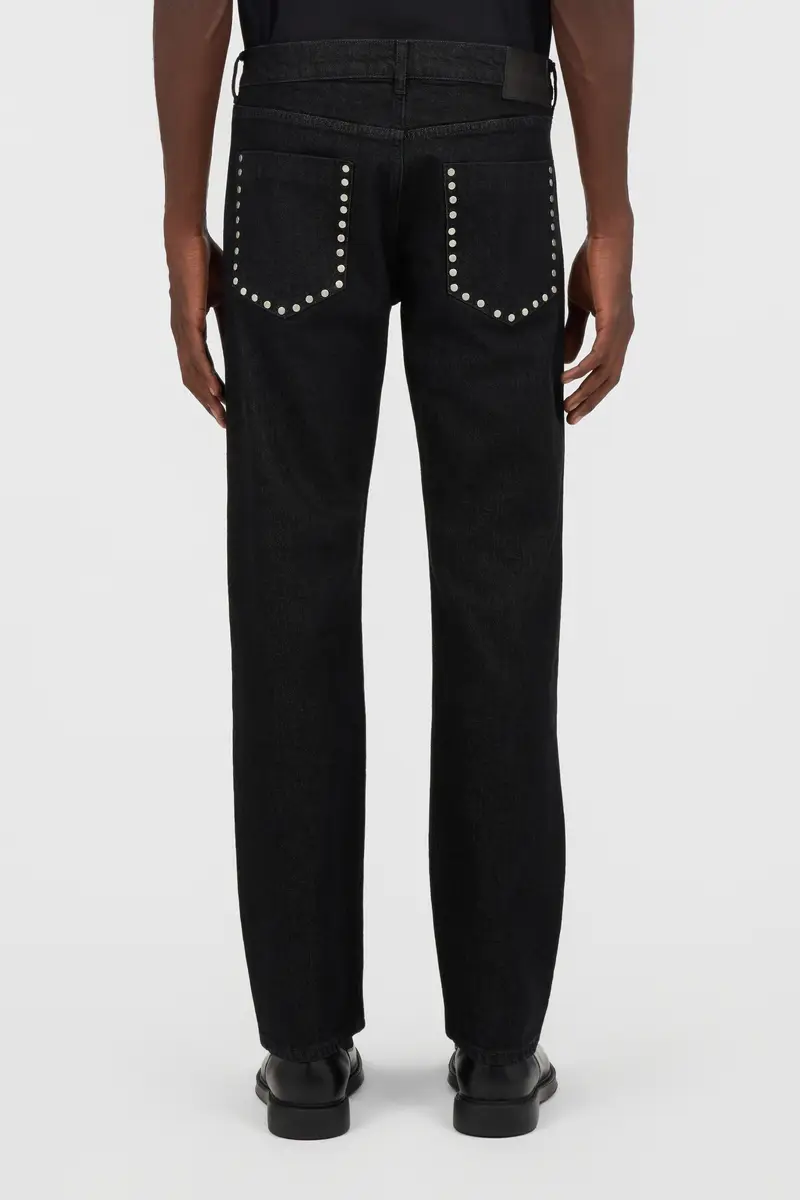 Roberto Cavalli Denim Trousers Denim Trousers Black Studs | Thumbnail 4 Roberto Cavalli Denim Trousers Denim Trousers Black Studs | Thumbnail 4