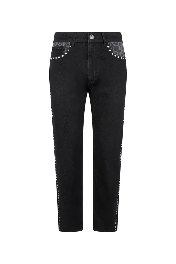 Roberto Cavalli Denim Trousers Denim Trousers Black Studs