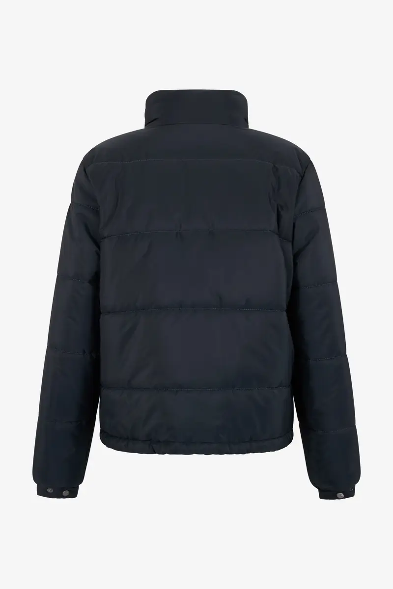 Roberto Cavalli Navy Puffer Jacket High-Neck Zip | Thumbnail 3 Roberto Cavalli Navy Puffer Jacket High-Neck Zip | Thumbnail 3