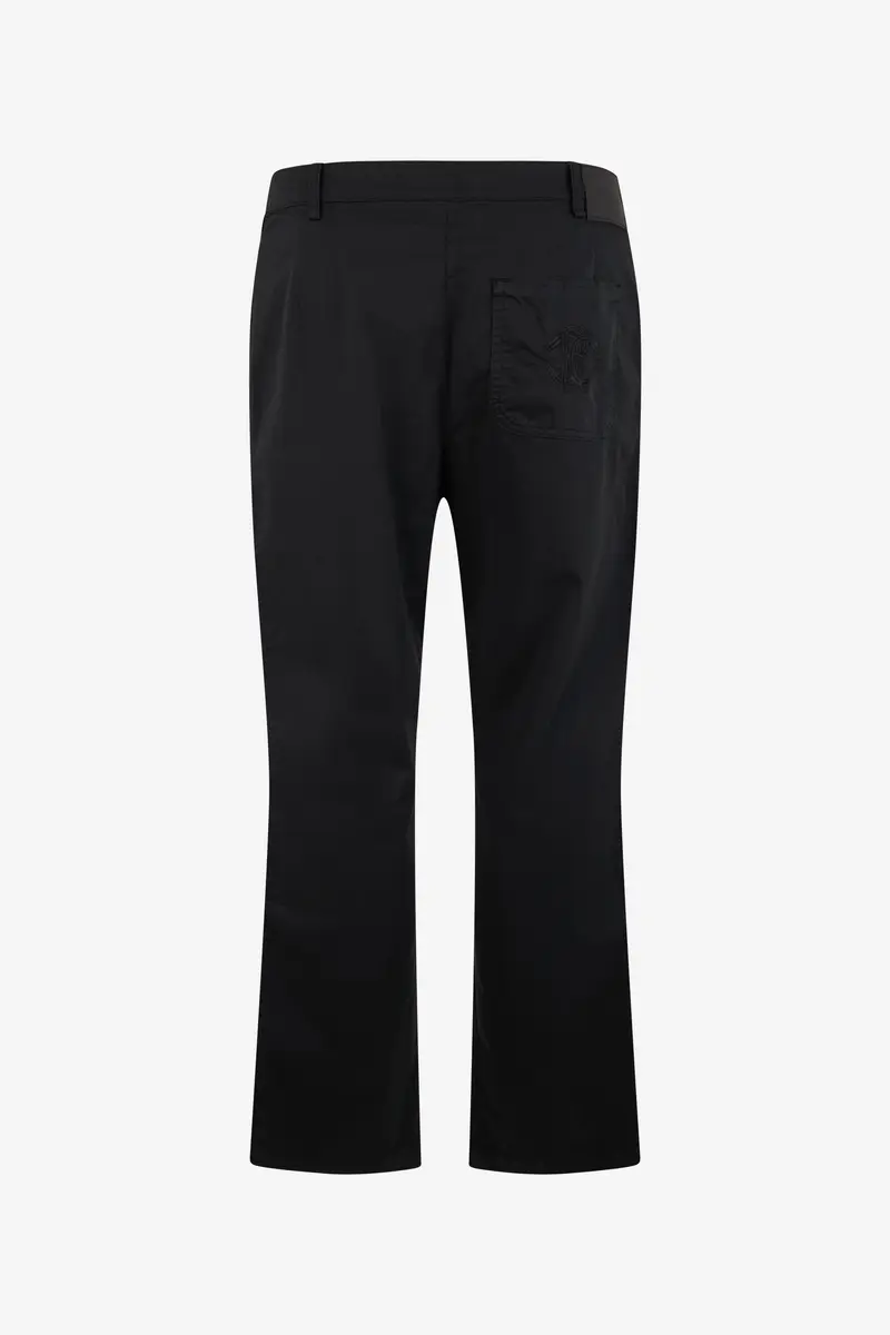 Roberto Cavalli Black Trousers Straight-Leg Pleats | Thumbnail 3 Roberto Cavalli Black Trousers Straight-Leg Pleats | Thumbnail 3