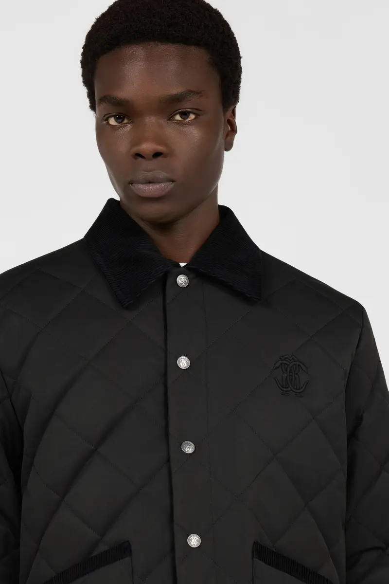 Roberto Cavalli Black Jacket Husky Quilted | Thumbnail 5 Roberto Cavalli Black Jacket Husky Quilted | Thumbnail 5