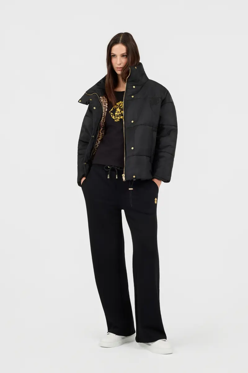 Roberto Cavalli Black Trousers Drawstring Waist | Thumbnail 6