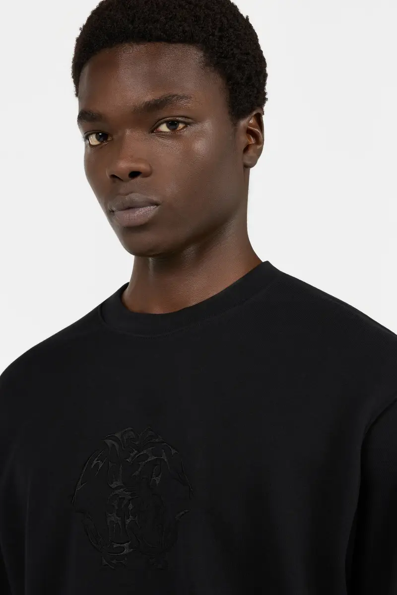 Roberto Cavalli Black Sweatshirt Crewneck | Thumbnail 5