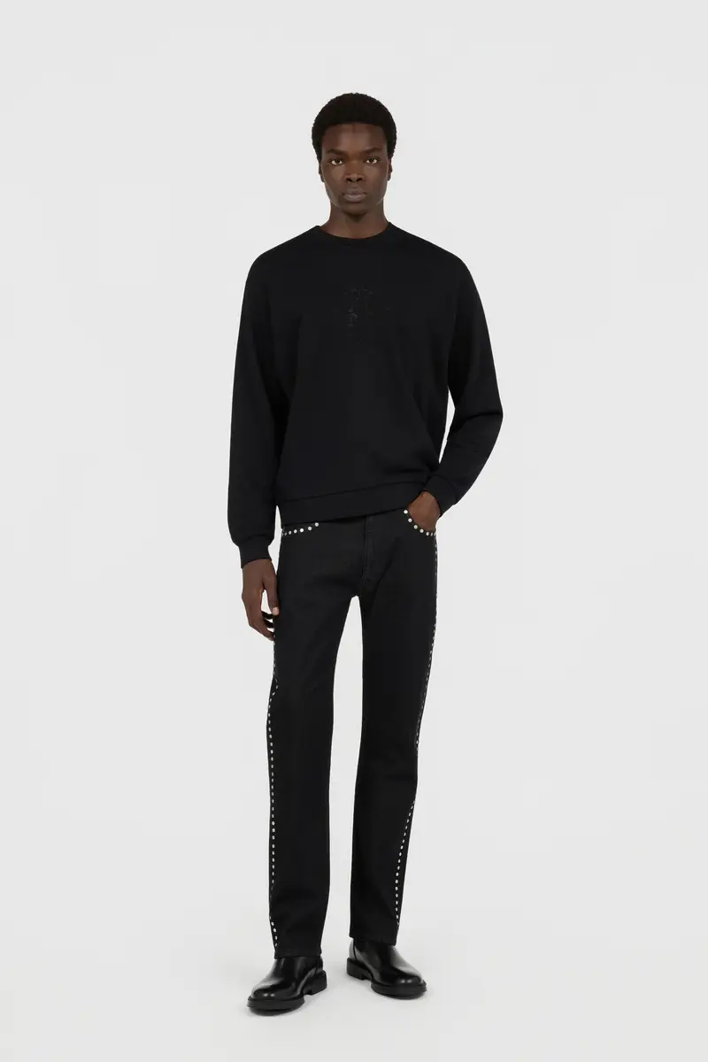 Roberto Cavalli Black Sweatshirt Crewneck | Thumbnail 7