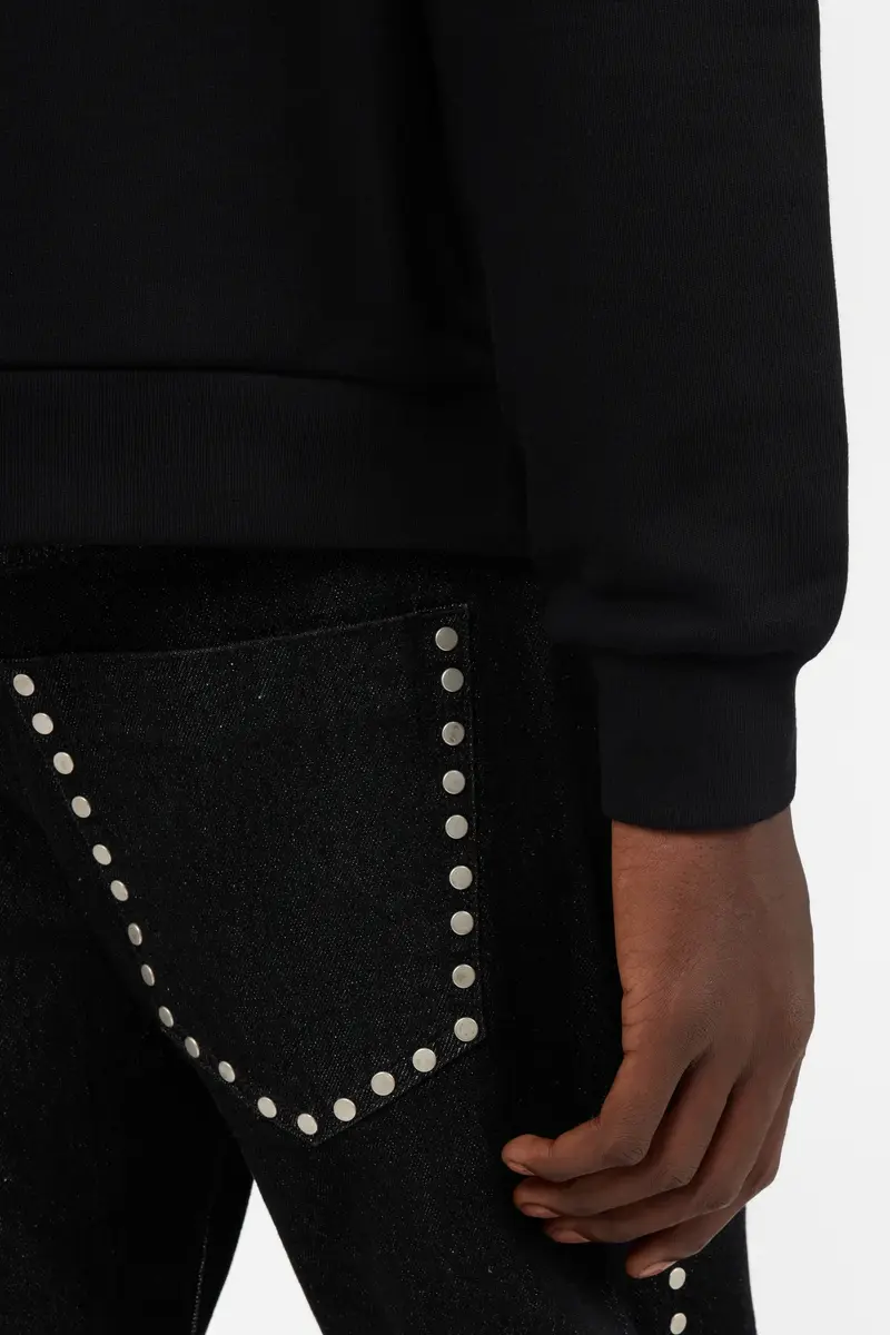 Roberto Cavalli Black Sweater Crewneck | Thumbnail 6 Roberto Cavalli Black Sweater Crewneck | Thumbnail 6