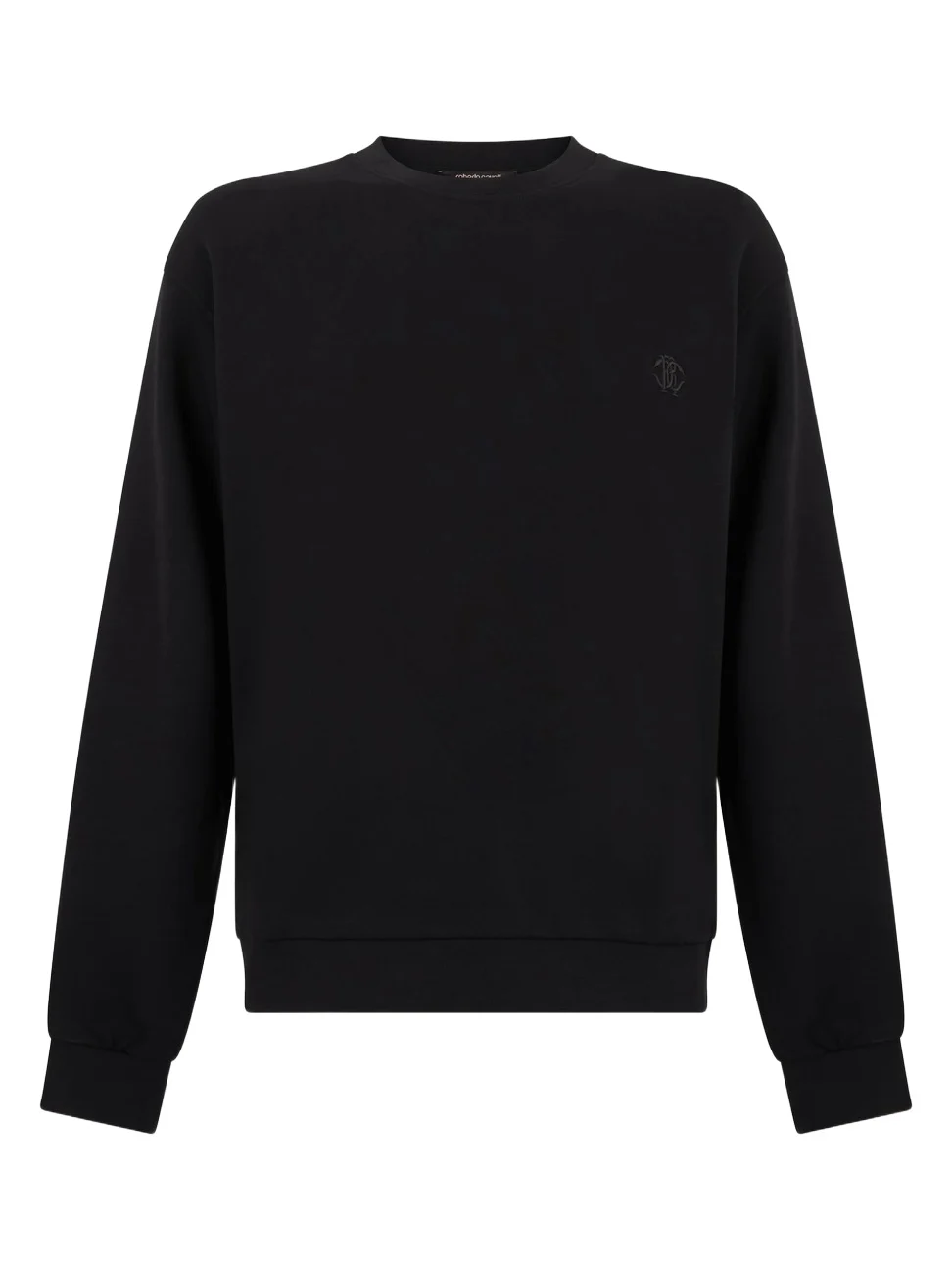 Roberto Cavalli Black Sweater Crewneck