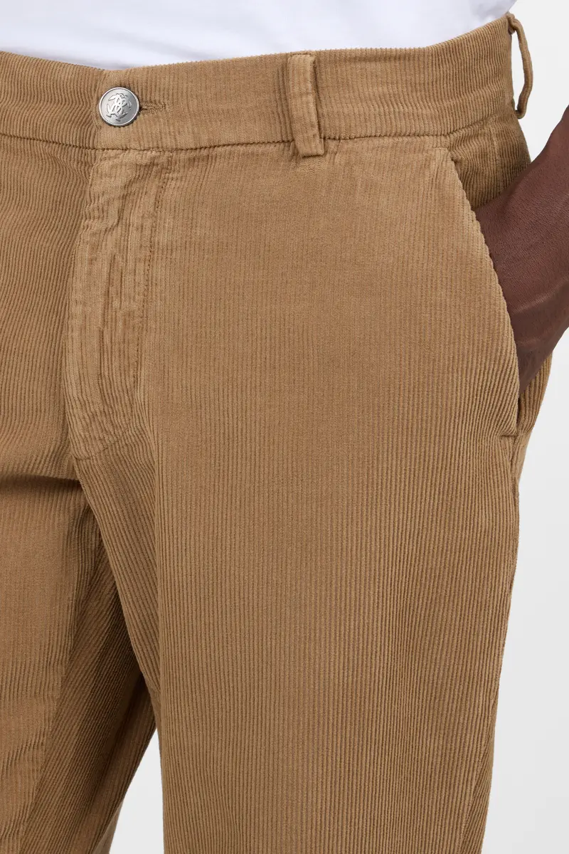 Roberto Cavalli Corduroy Trousers Camel Straight-Leg | Thumbnail 5 Roberto Cavalli Corduroy Trousers Camel Straight-Leg | Thumbnail 5