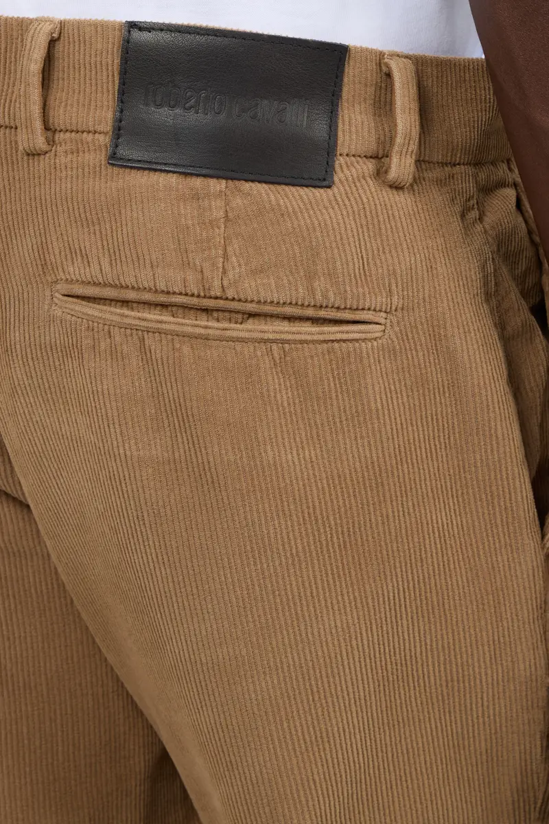Roberto Cavalli Corduroy Trousers Camel Straight-Leg | Thumbnail 6 Roberto Cavalli Corduroy Trousers Camel Straight-Leg | Thumbnail 6