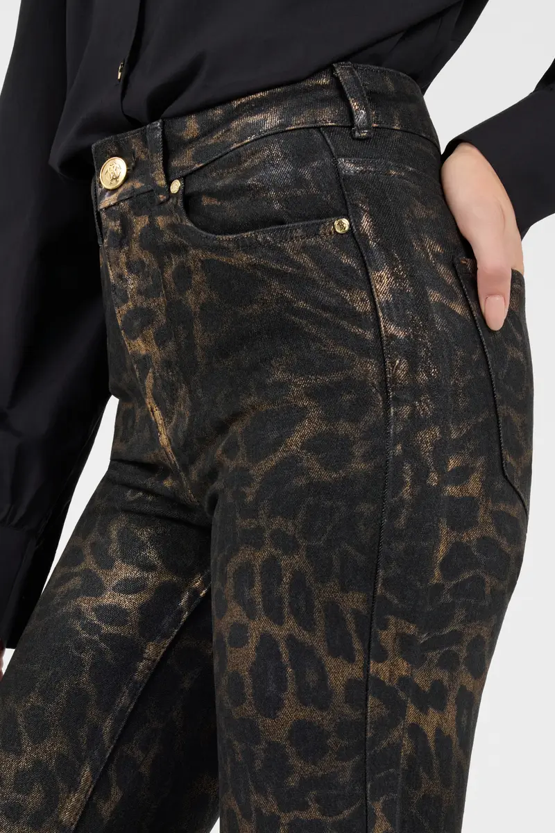 Roberto Cavalli Jaguar Print Trousers | Thumbnail 5 Roberto Cavalli Jaguar Print Trousers | Thumbnail 5