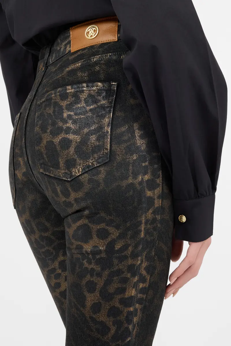 Roberto Cavalli Jaguar Print Trousers | Thumbnail 6 Roberto Cavalli Jaguar Print Trousers | Thumbnail 6