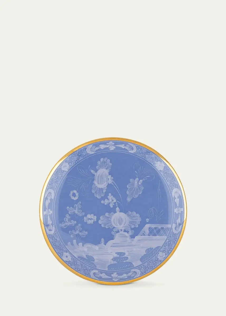 GINORI 1735 Oriente Italiano Pervinca Round Trinket Box with Cover | Thumbnail 3 GINORI 1735 Oriente Italiano Pervinca Round Trinket Box with Cover | Thumbnail 3