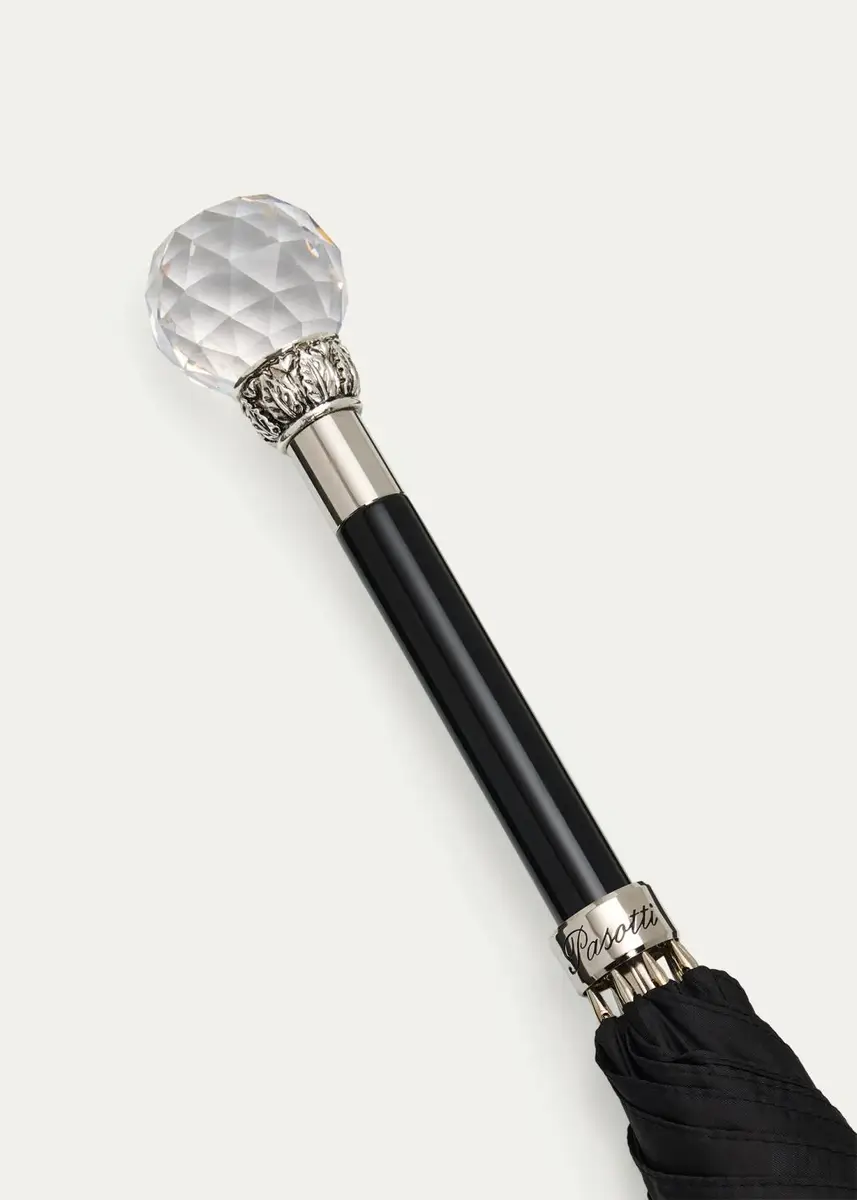 Pasotti Since 1956 Men's Crystal-Handle Umbrella | Thumbnail 2 Pasotti Since 1956 Men's Crystal-Handle Umbrella | Thumbnail 2