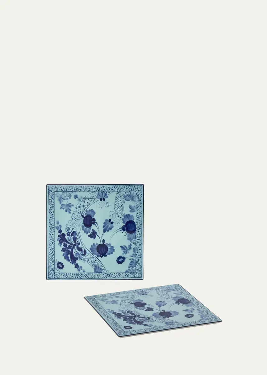 GINORI 1735 Oriente Italiano Iris Porcelain Placemats, Set of 2 | Thumbnail 2 GINORI 1735 Oriente Italiano Iris Porcelain Placemats, Set of 2 | Thumbnail 2