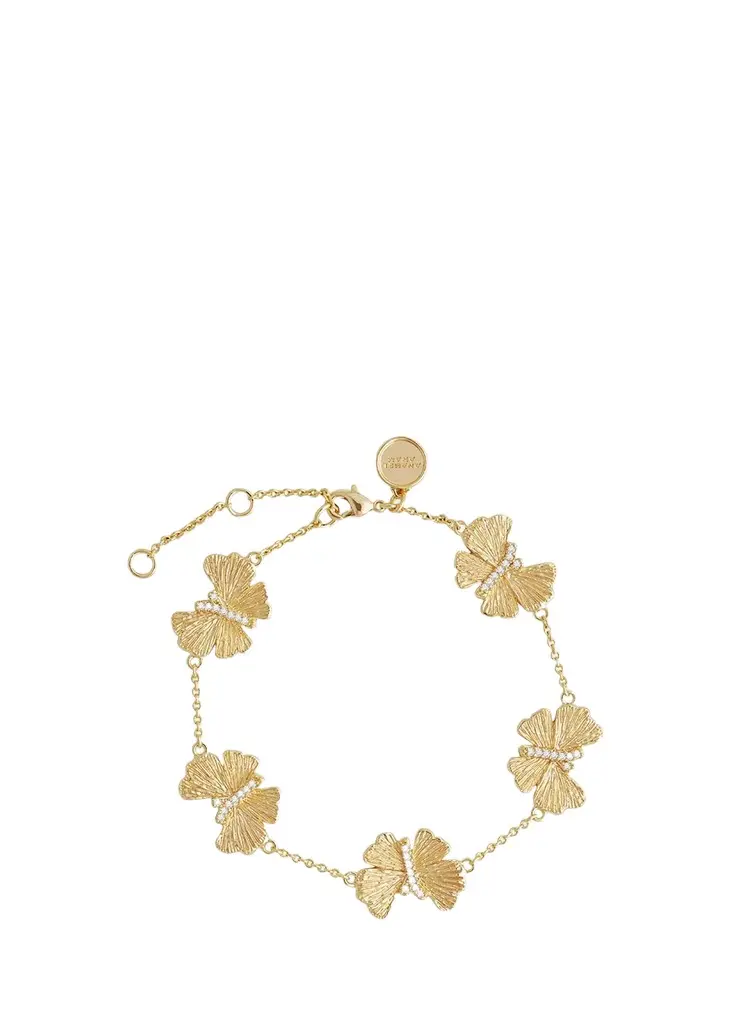Anabel Aram Jewelry Butterfly Station Bracelet