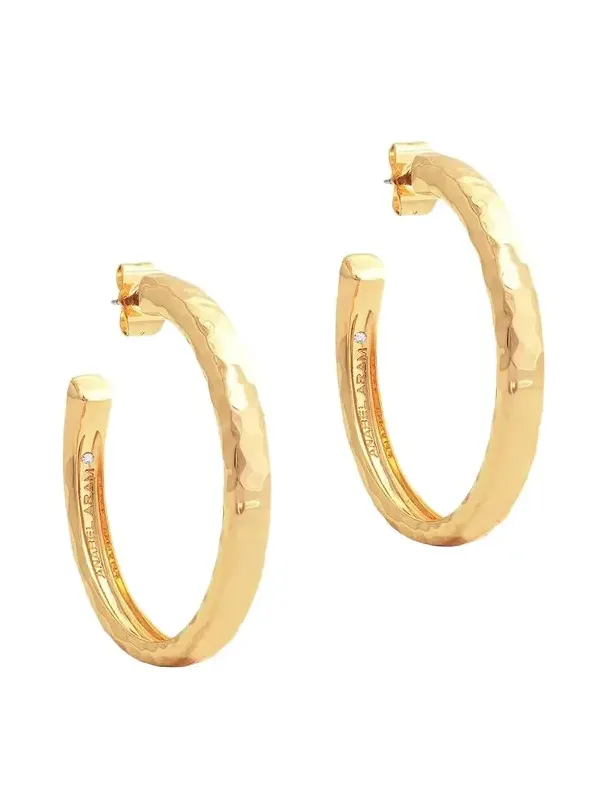 Anabel Aram Jewelry Farrier Medium Hoop Earrings | Thumbnail 1 Anabel Aram Jewelry Farrier Medium Hoop Earrings | Thumbnail 1
