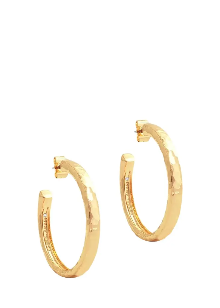 Farrier Medium Hoop Earrings Farrier Medium Hoop Earrings