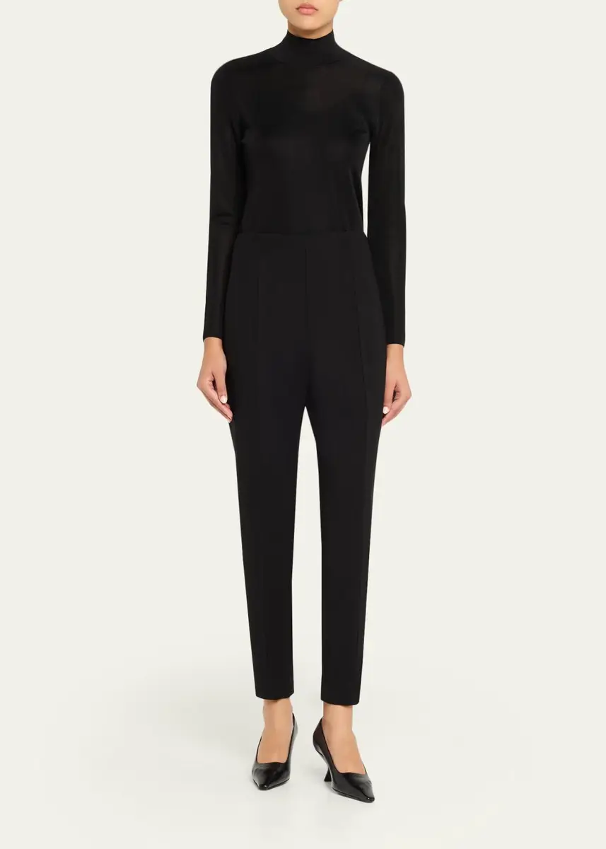 Carolina Herrera Emilie Seamed Skinny-Leg Ankle Pants | Thumbnail 2 Carolina Herrera Emilie Seamed Skinny-Leg Ankle Pants | Thumbnail 2