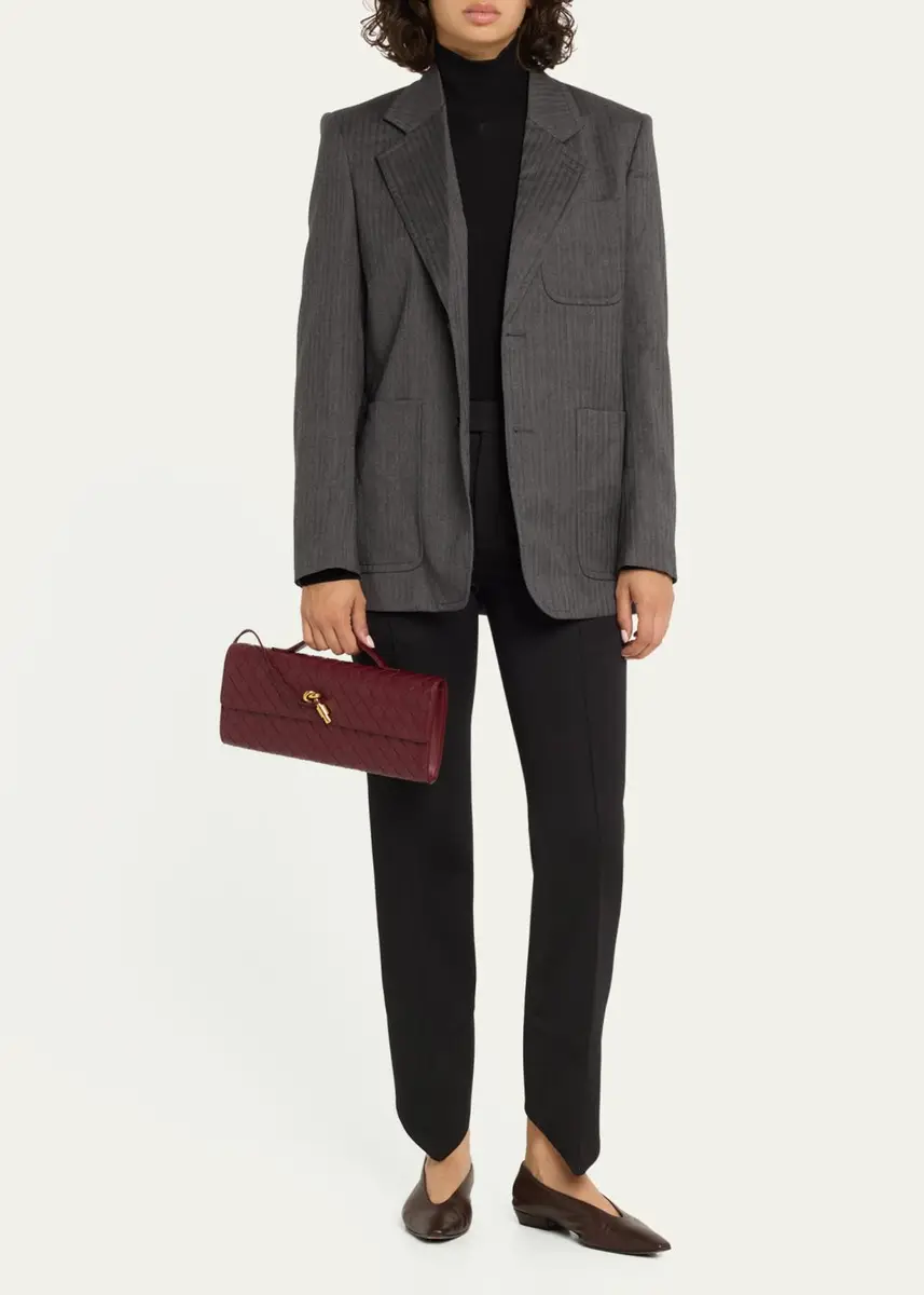 Bottega Veneta Long Andiamo Clutch Bag with Handle | Thumbnail 13 Bottega Veneta Long Andiamo Clutch Bag with Handle | Thumbnail 13
