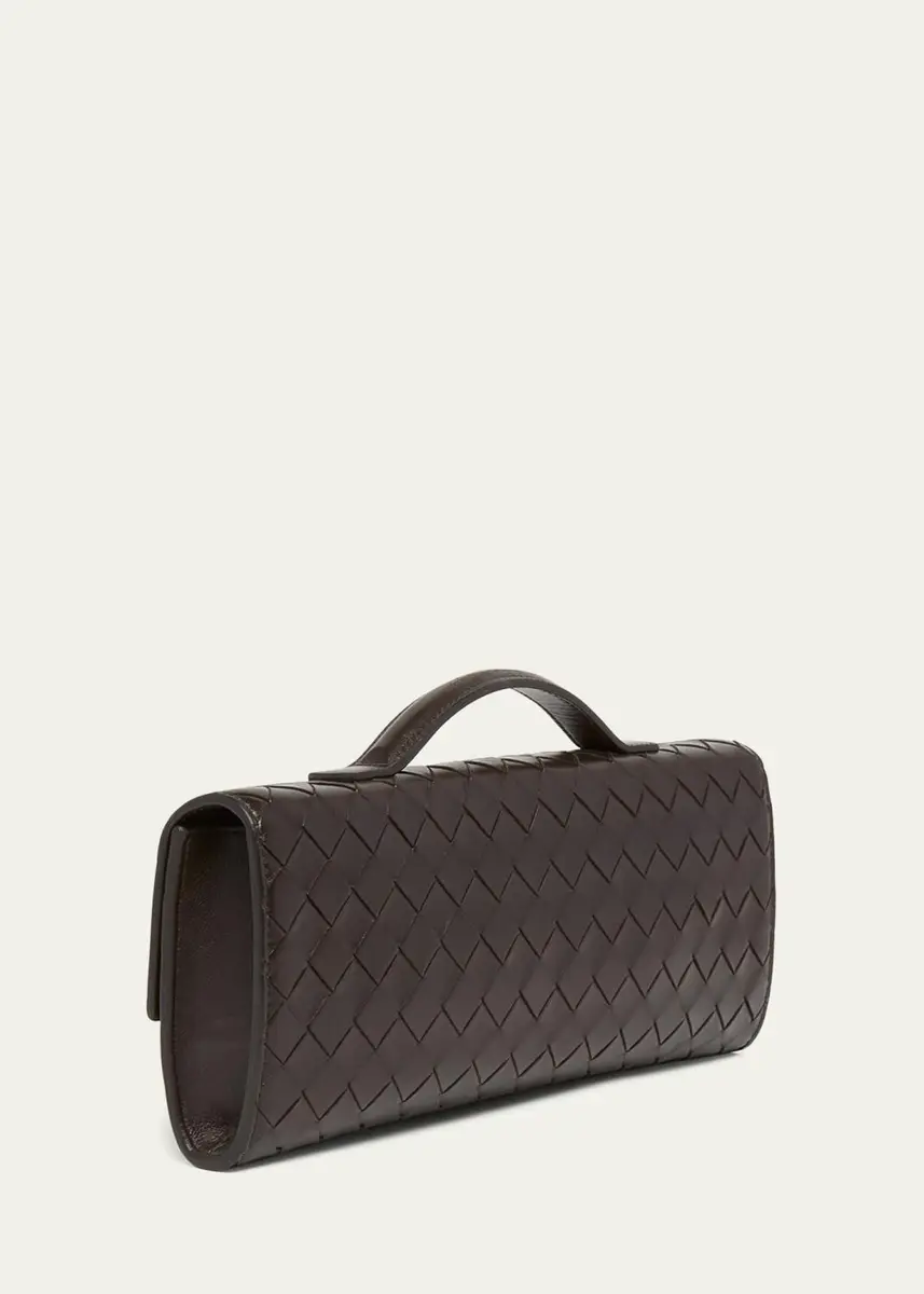 Bottega Veneta Long Andiamo Clutch Bag with Handle | Thumbnail 3 Bottega Veneta Long Andiamo Clutch Bag with Handle | Thumbnail 3
