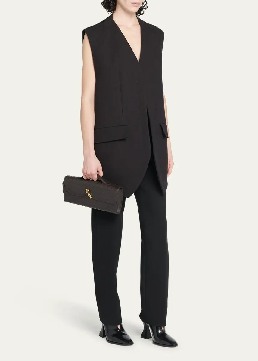 Bottega Veneta Long Andiamo Clutch Bag with Handle | Thumbnail 5 Bottega Veneta Long Andiamo Clutch Bag with Handle | Thumbnail 5