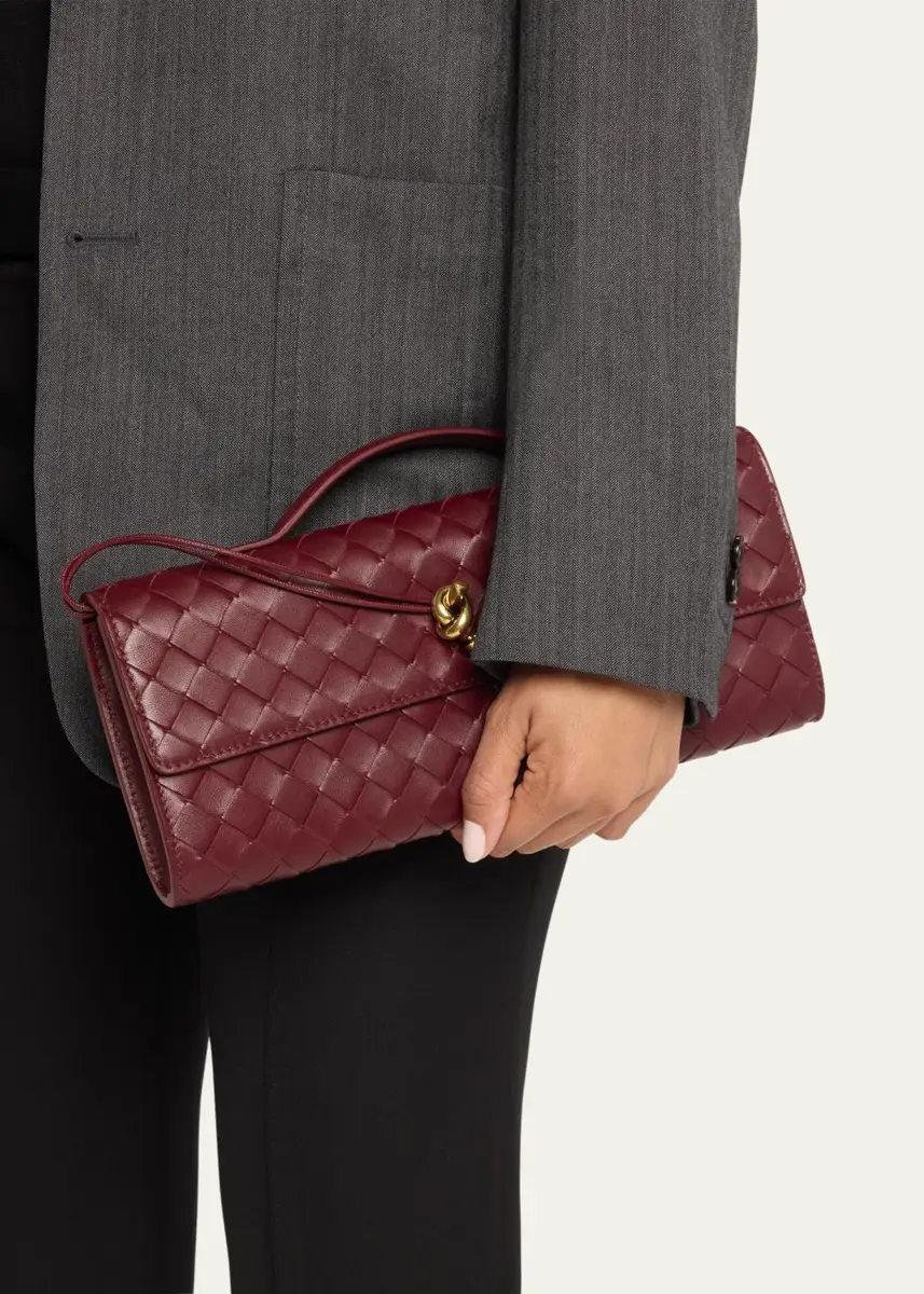 Bottega Veneta Long Andiamo Clutch Bag with Handle | Thumbnail 10 Bottega Veneta Long Andiamo Clutch Bag with Handle | Thumbnail 10