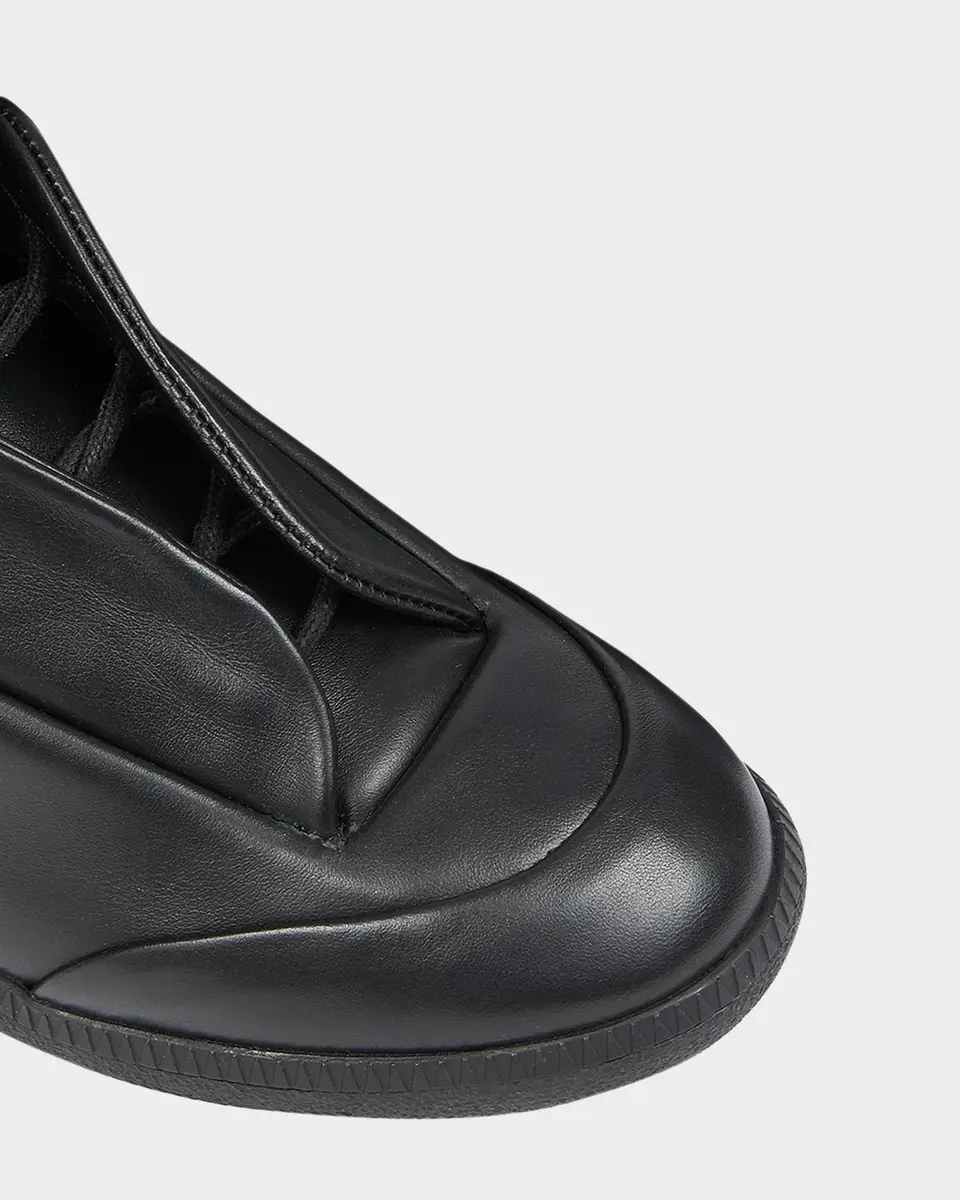Maison Margiela Men's Future Leather High-Top Sneakers | Thumbnail 4 Maison Margiela Men's Future Leather High-Top Sneakers | Thumbnail 4