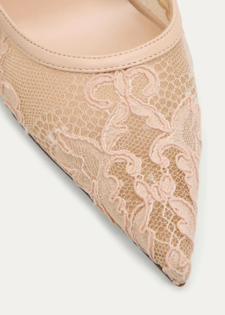 Christian Louboutin 100mm Miss Z Lace Pumps | Thumbnail 3 Christian Louboutin 100mm Miss Z Lace Pumps | Thumbnail 3
