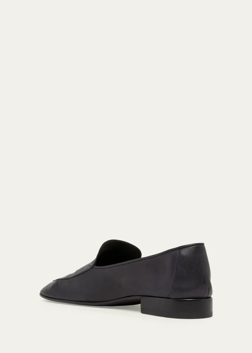 Dries Van Noten Men's Soft Vegan Leather Loafers | Thumbnail 4