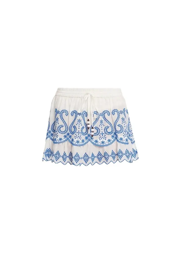 Judith Embroidered Mini Skirt Judith Embroidered Mini Skirt