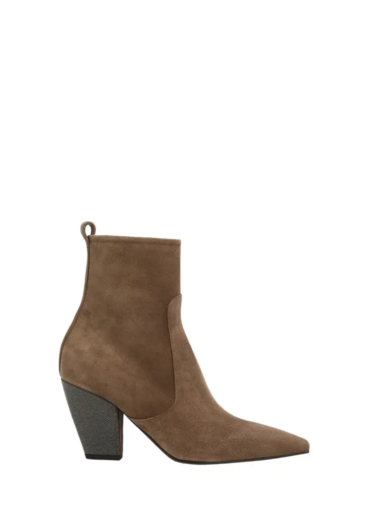 90mm Suede Monili Ankle Boots 90mm Suede Monili Ankle Boots