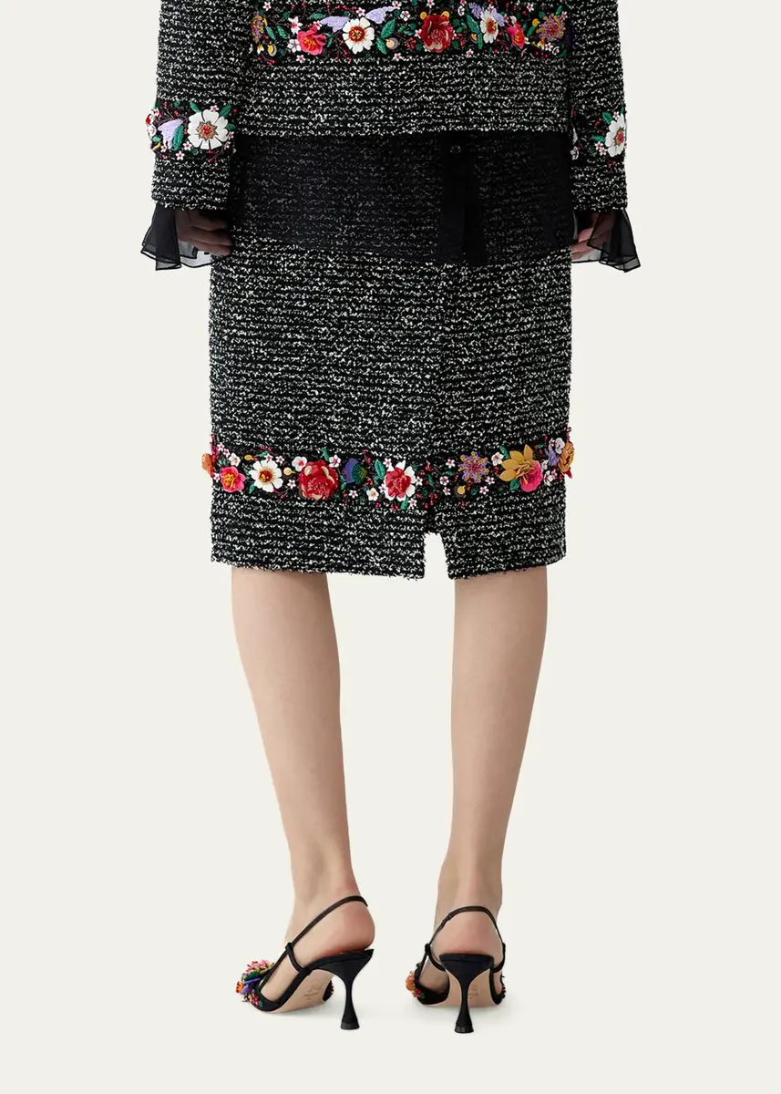 Carolina Herrera Embellished Pencil Skirt | Thumbnail 3 Carolina Herrera Embellished Pencil Skirt | Thumbnail 3