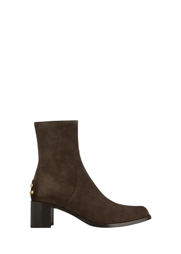 60MM Studded Suede Ankle Boots 60MM Studded Suede Ankle Boots