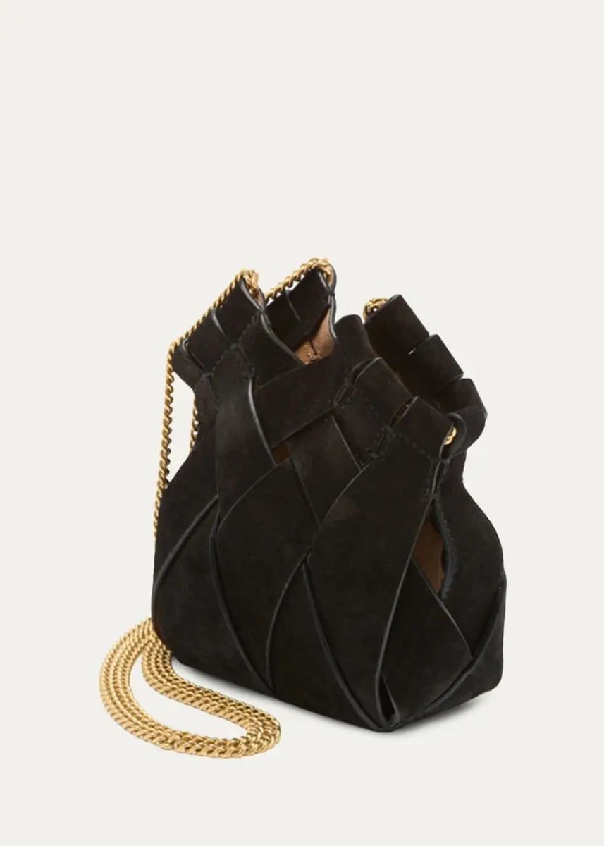 Ulla Johnson Charlotte Mini Woven Crossbody Bag with Chain | Thumbnail 2 Ulla Johnson Charlotte Mini Woven Crossbody Bag with Chain | Thumbnail 2