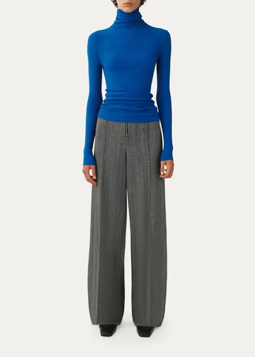 Attersee The Liv Wool Rib Turtleneck Sweater | Thumbnail 2 Attersee The Liv Wool Rib Turtleneck Sweater | Thumbnail 2