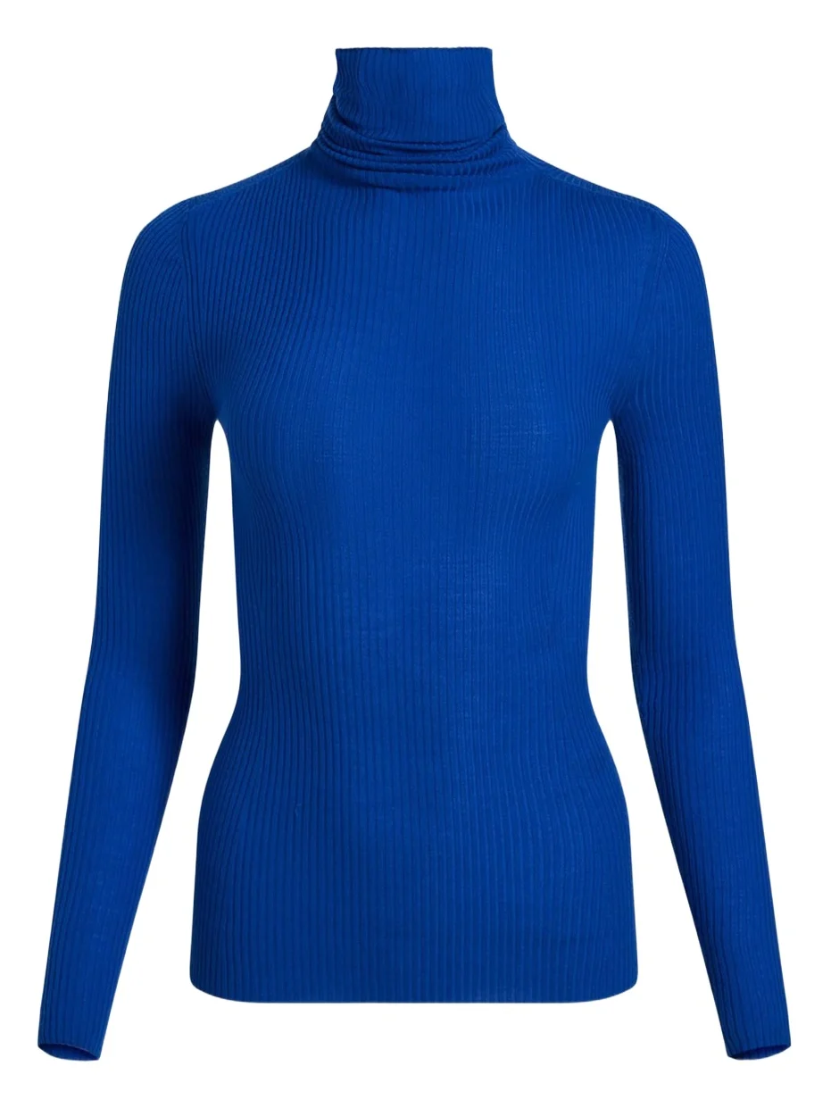 The Liv Wool Rib Turtleneck Sweater The Liv Wool Rib Turtleneck Sweater