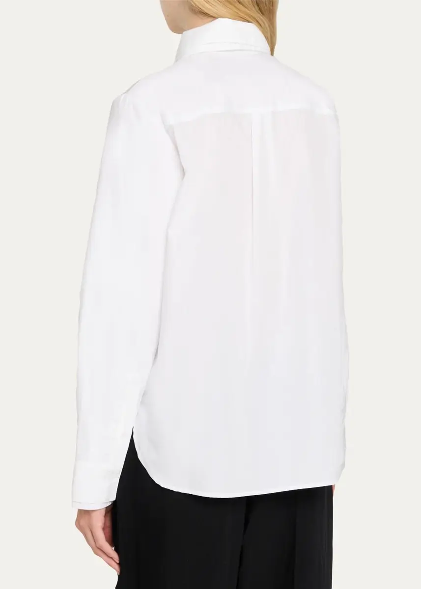 TWP Double-Layer Boyfriend Shirt in Superfine Cotton Shirting | Thumbnail 3 TWP Double-Layer Boyfriend Shirt in Superfine Cotton Shirting | Thumbnail 3