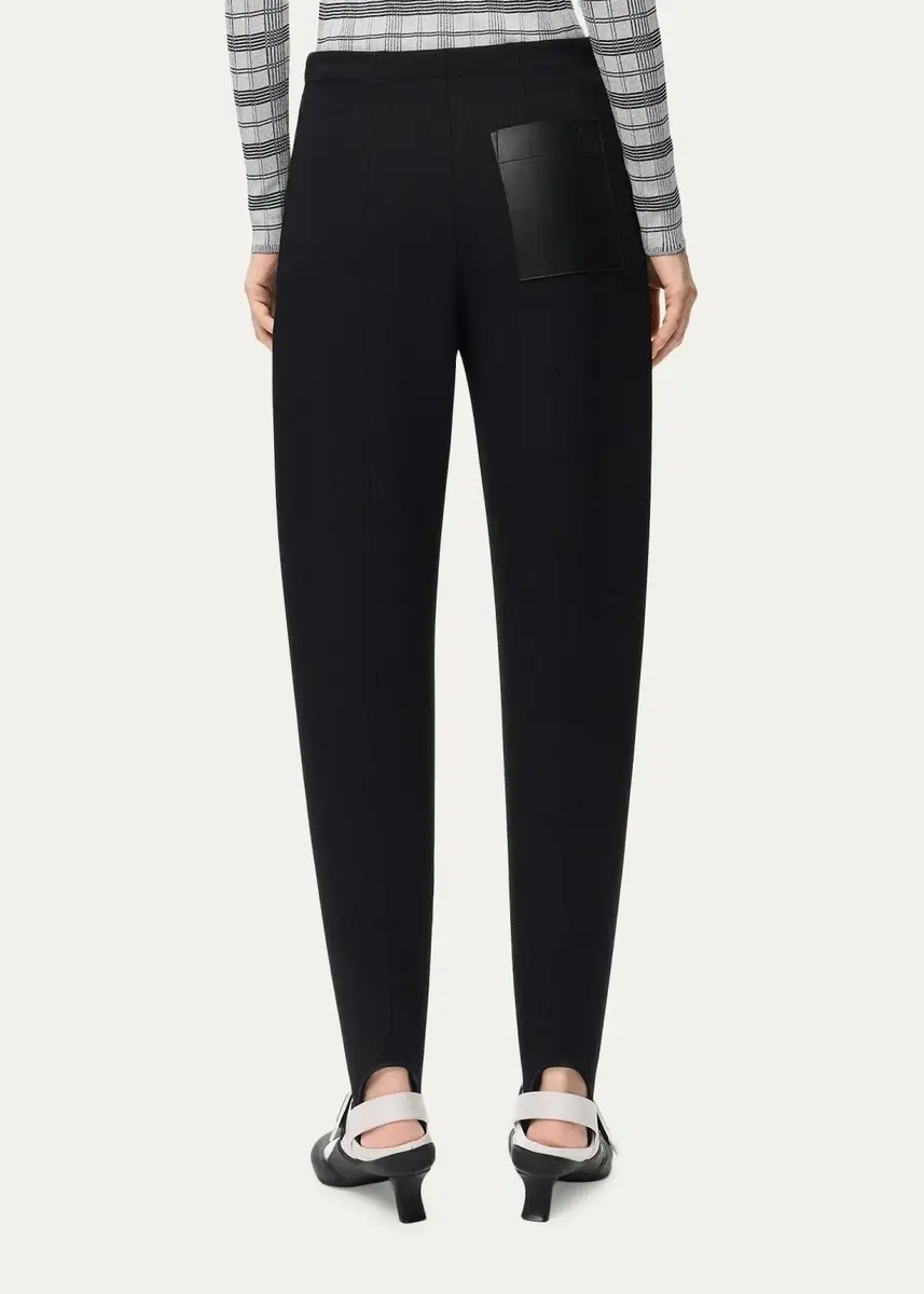 Loewe Wool Stirrup Trousers | Thumbnail 3 Loewe Wool Stirrup Trousers | Thumbnail 3